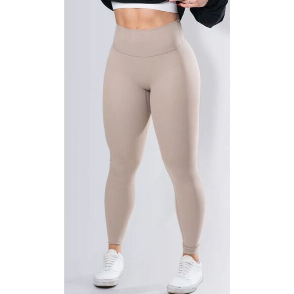 Violate the Dress Code Elevate Tan Leggings size small NWT - Picture 6 of 9